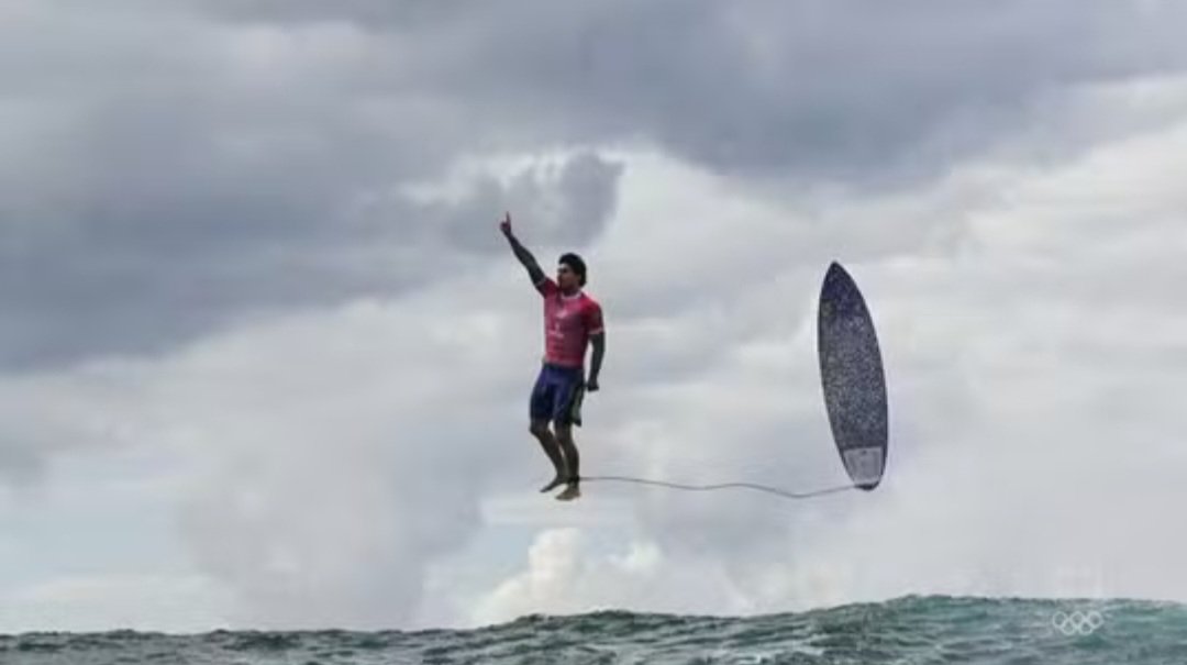 Olimpíada de Paris 2024 Surfe - Gabriel Medina